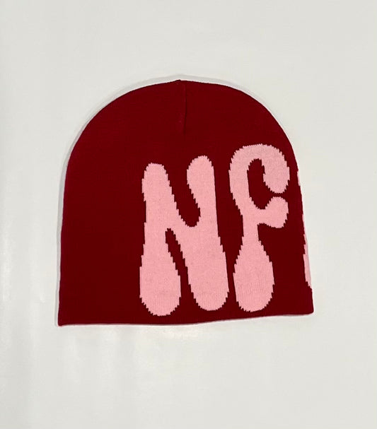 NFNC Beanie Red/Pink